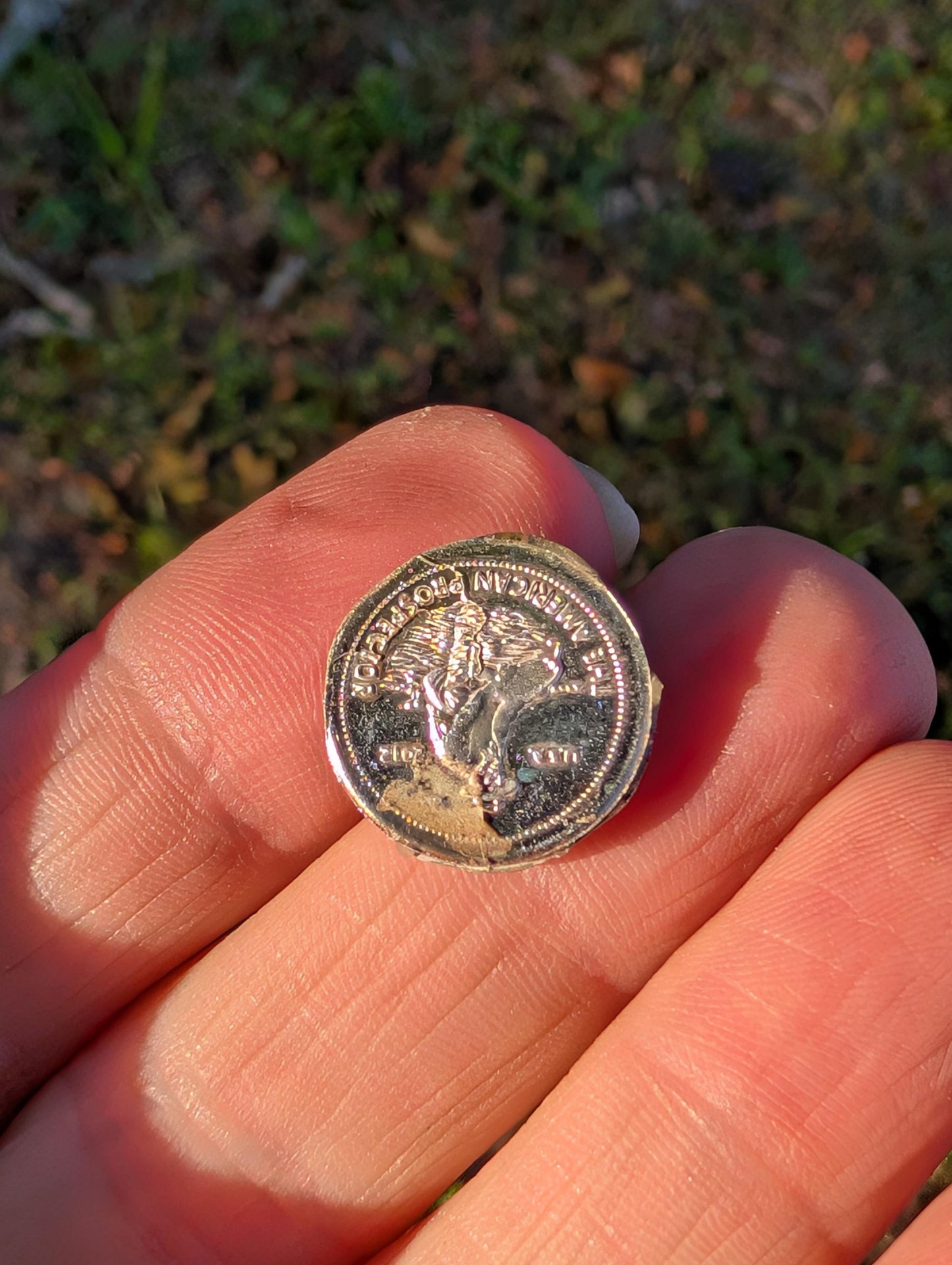 Graffiti Cabochon. multi color. Small. 1gram silver. .99 recycled .red. heart. wearable art jewelry making #13