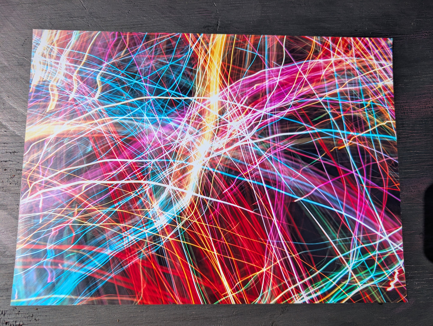 Abstract Photography neon lights. 11x14 gloss photo paper #10