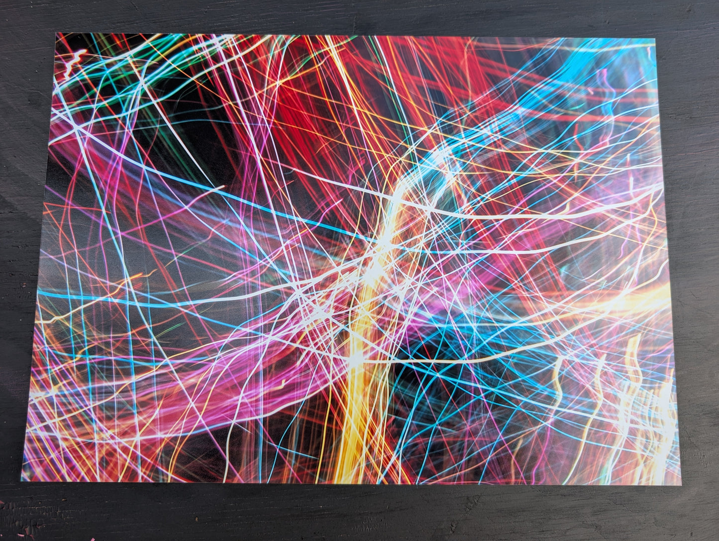 Abstract Photography neon lights. 11x14 gloss photo paper #10