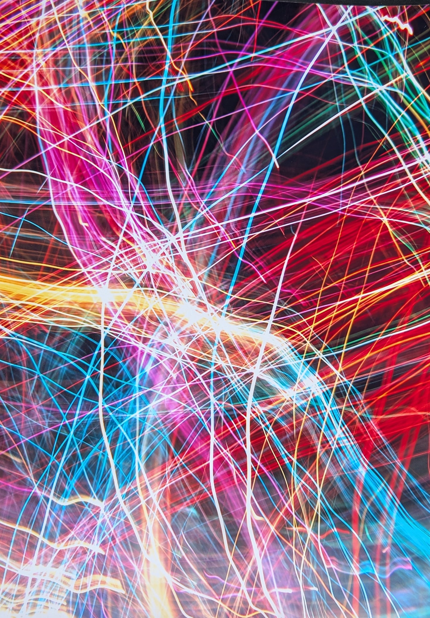 Abstract Photography neon lights. 11x14 gloss photo paper #10