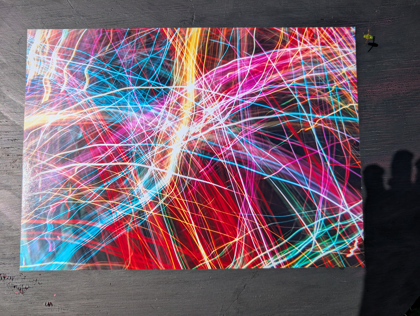 Abstract Photography neon lights. 11x14 gloss photo paper #10