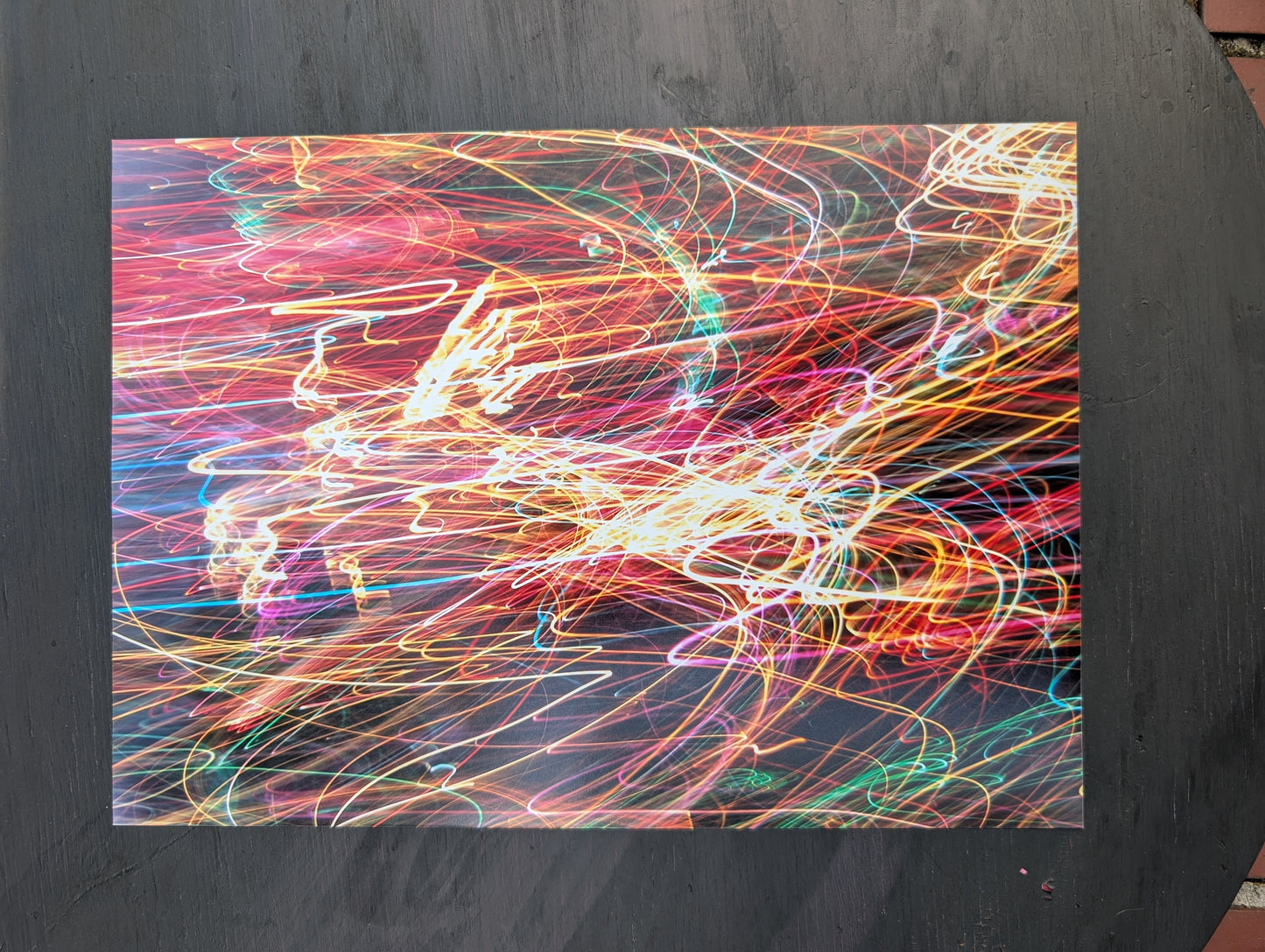 Abstract Photography neon lights. 11x14 gloss photo paper #11