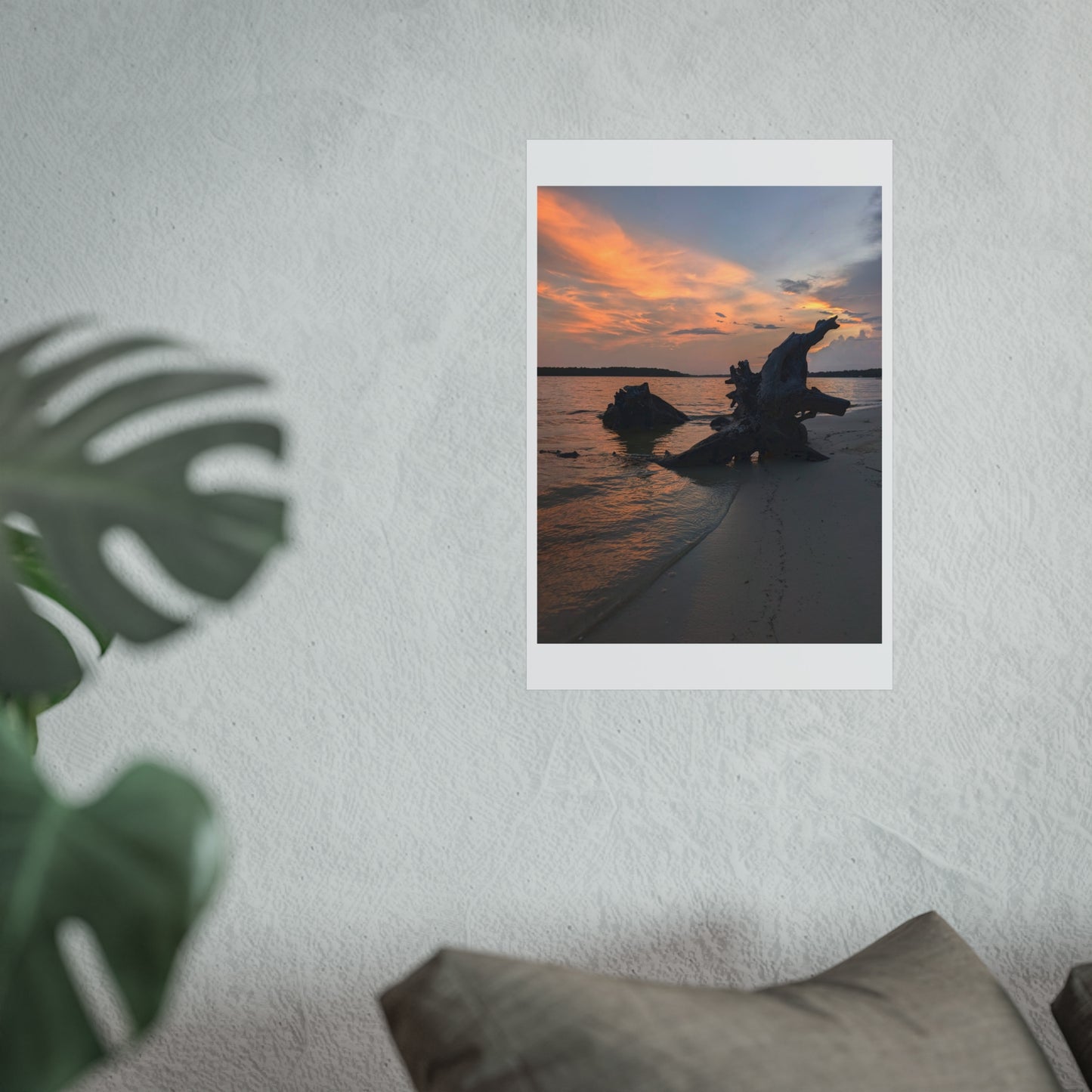 Evening Driftwood print matte finish