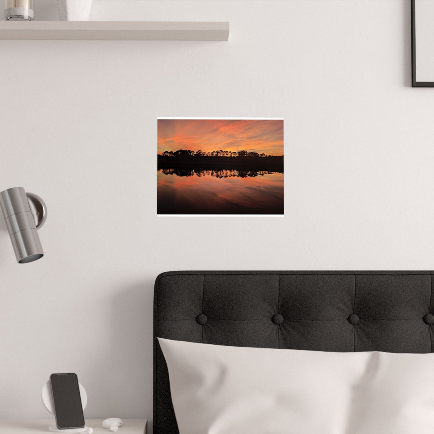Sunset Satin finish poster