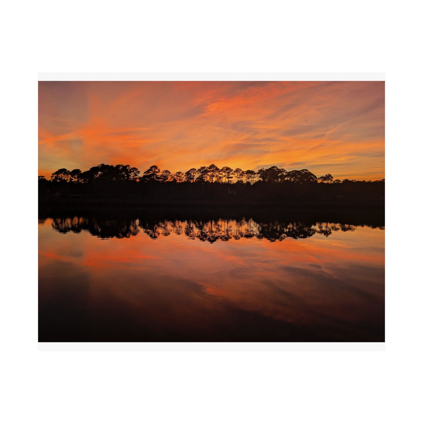 Sunset Satin finish poster