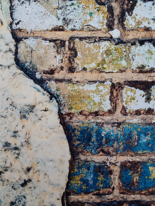 Industrial Brick wall  Photography. 5x7, 8x10 matte  #4
